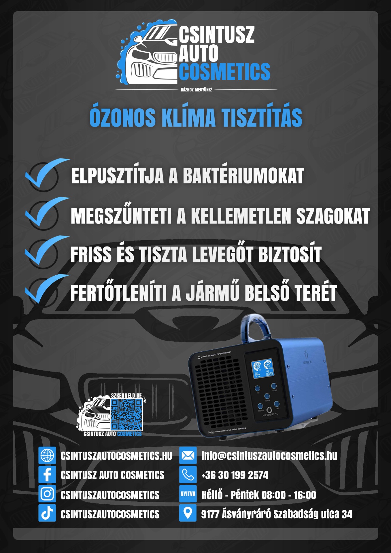Klíma tisztítás